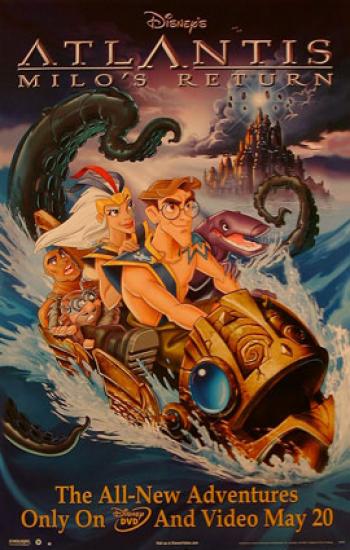 Atlantis 2: Milo's Return Poster