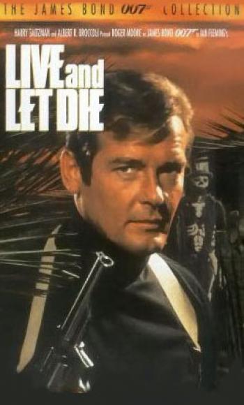 Agent 007 - Live And Let Die Poster