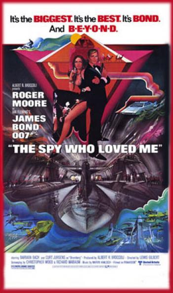 Agent 007 - The Spy Who Loved Me Poster