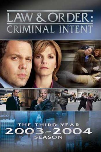 Law & Order - Criminal Intent - The Complete Third Season Poster
