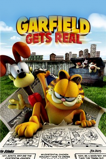 Garfield Gets Real Poster