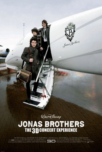 Jonas Brothers: The 3D Concert Experience Poster