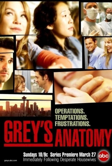 Grey's Anatomy: Season Three Poster
