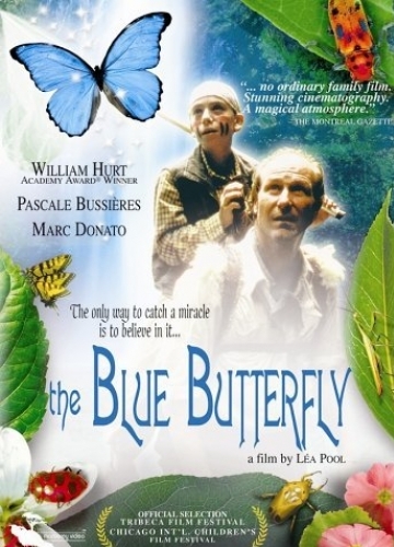 the Blue Butterfly Poster