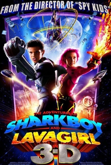 The Adventures of Sharkboy and Lavagirl 3-D Poster