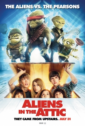 Aliens in the Attic (They Came From Upstairs) Poster