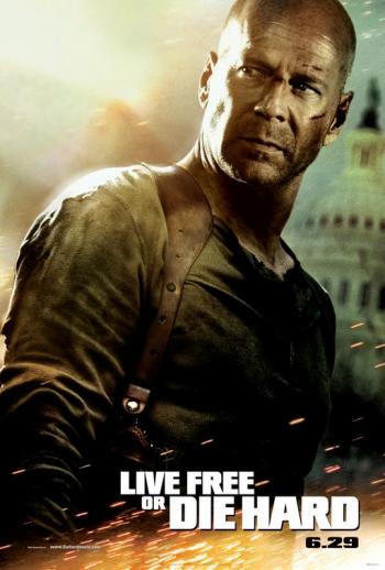 Die Hard 4.0 - Live Free or Die Hard Poster